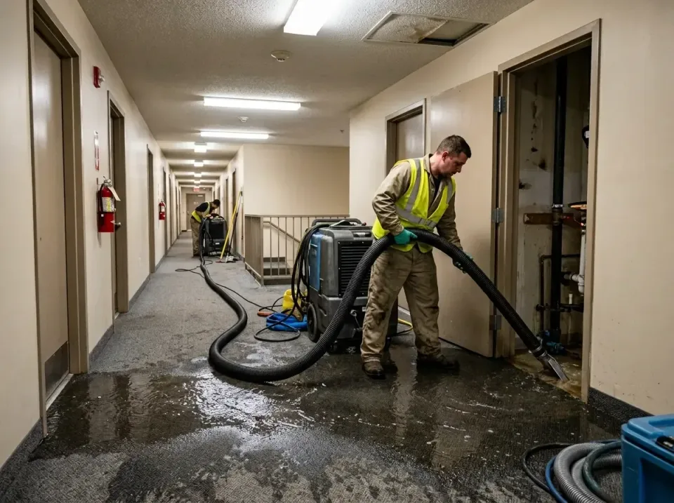 multi-unit-apartment-hallway-f-005 — frequently asked questions, Emergency Burst Pipe Water Extraction & Removal in Shiprock…